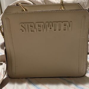 Steve Madden Beige Crossbody Bag